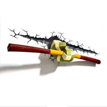 Teenage Mutant Ninja Turtles 'Donatello's Bo-Staff' Car Window Vinyl Sticker