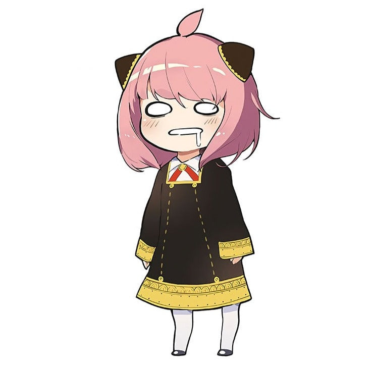 Spy x Family 'Anya | Drooling' Vinyl Car Sticker