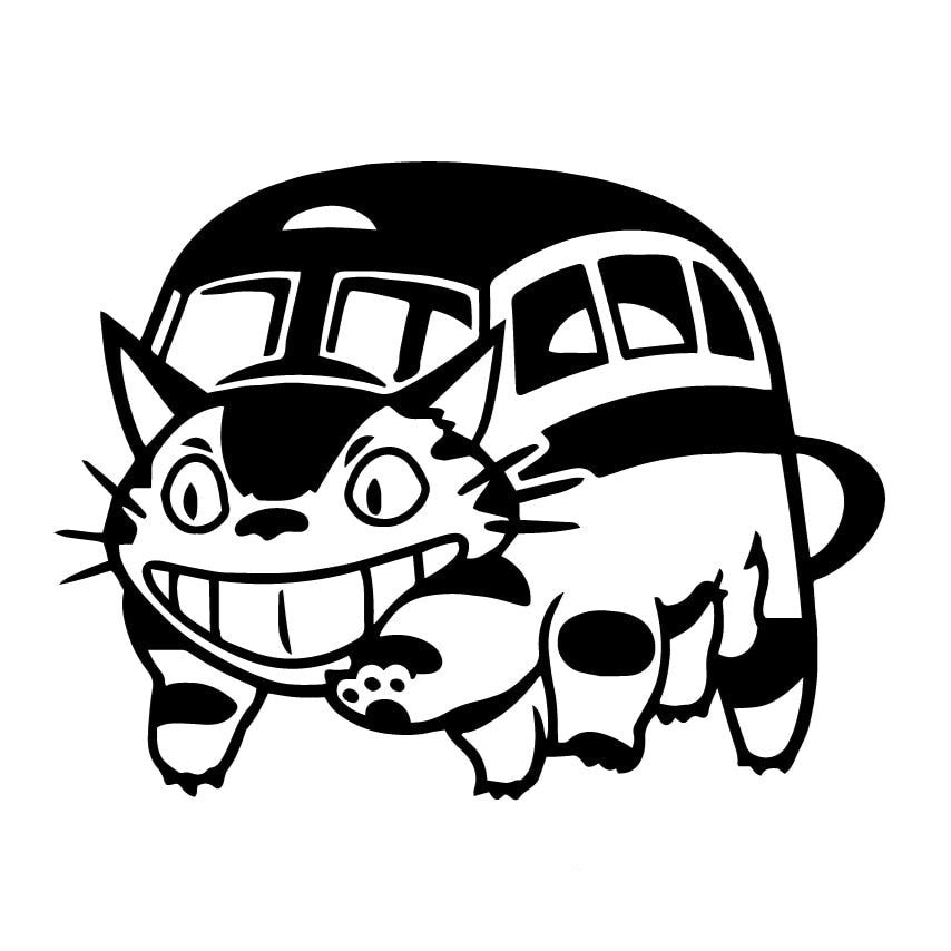 My Neighbor Totoro 'Catbus | Reaching' Vinyl Car Sticker