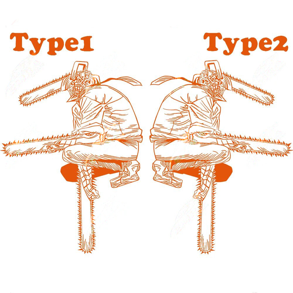 Chainsaw Man 'Fighting Pose' Vinyl Car Sticker