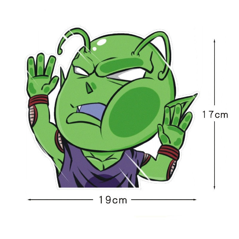 Dragon Ball Z 'Dende | Pressed Face' Vinyl Car Sticker