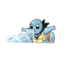 Pokemon 'Squirtle | Water Gun Attack' Vinyl Car Sticker