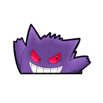 Pokemon 'Gengar | Waving' Vinyl Car Peeker Sticker