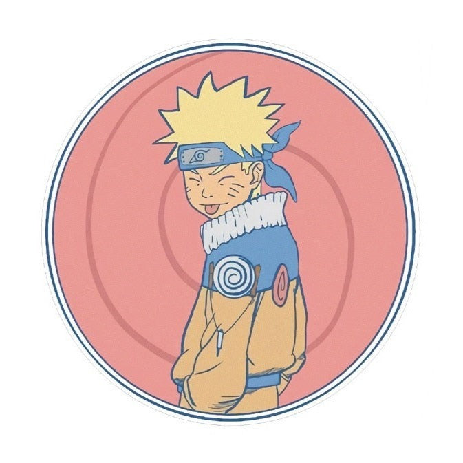 Naruto 'Naruto Uzumaki | Naughty' Vinyl Car Sticker