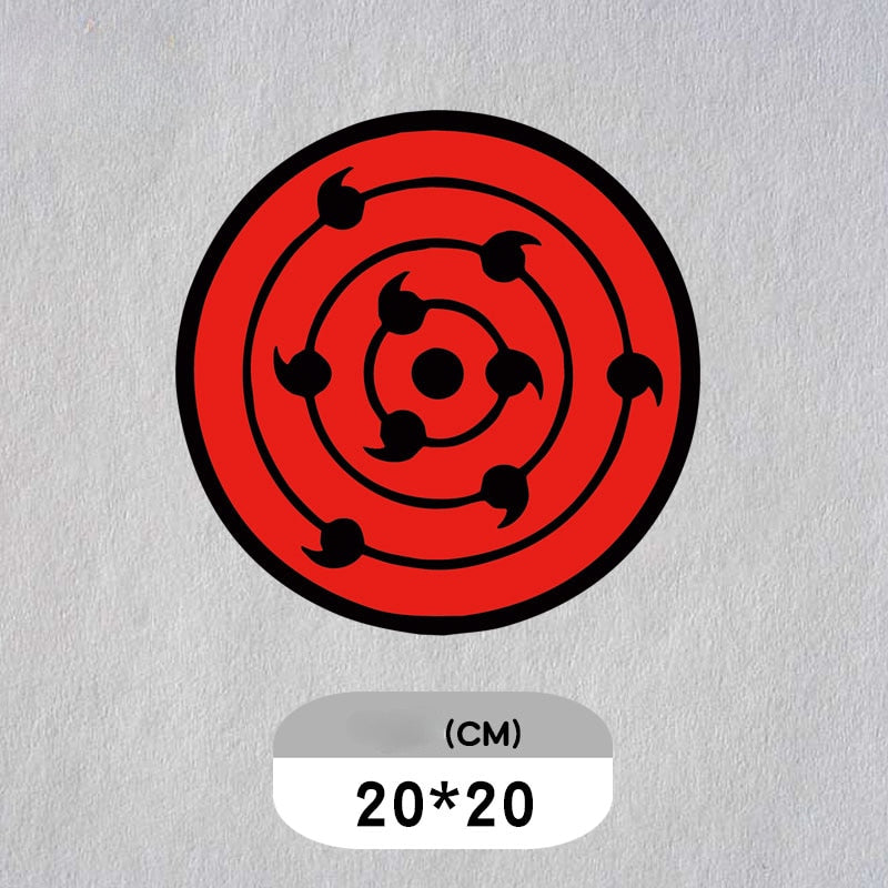 Naruto 'Rinne Sharingan Symbol' Vinyl Car Sticker