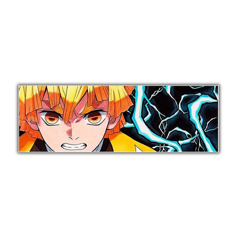 Demon Slayer 'Zenitsu | Furious' Vinyl Car 3D Motion Sticker