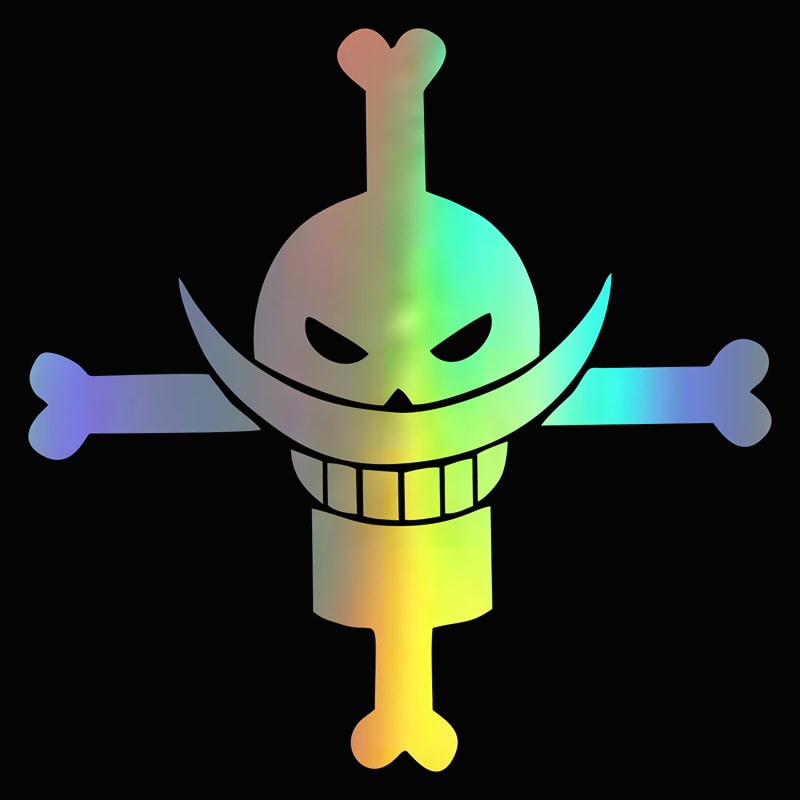 One Piece ‘Whitebeard Logo' Vinyl Car Sticker