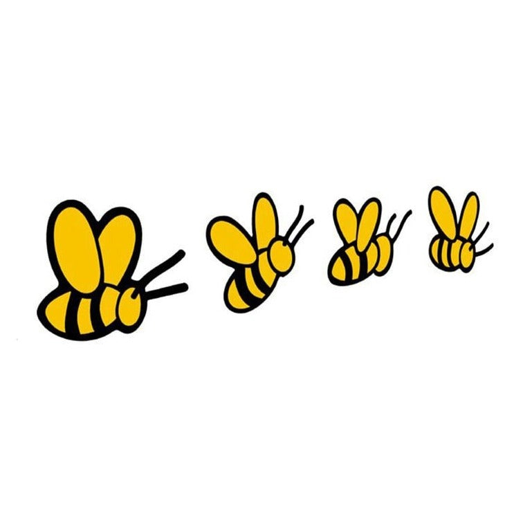 Winnie the Pooh 'Flying Bees' Vinyl Car Sticker