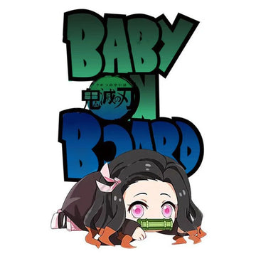 Demon Slayer 'Baby On Board| Nezuko Kamado' Vinyl Car Sticker
