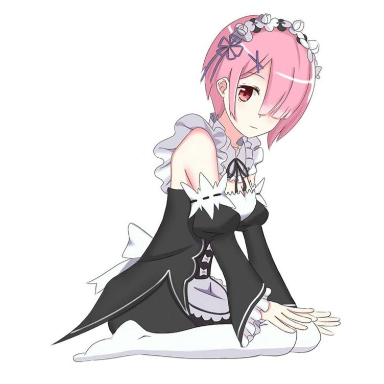 Re:Zero 'Ram | Kneeling' Vinyl Car Sticker