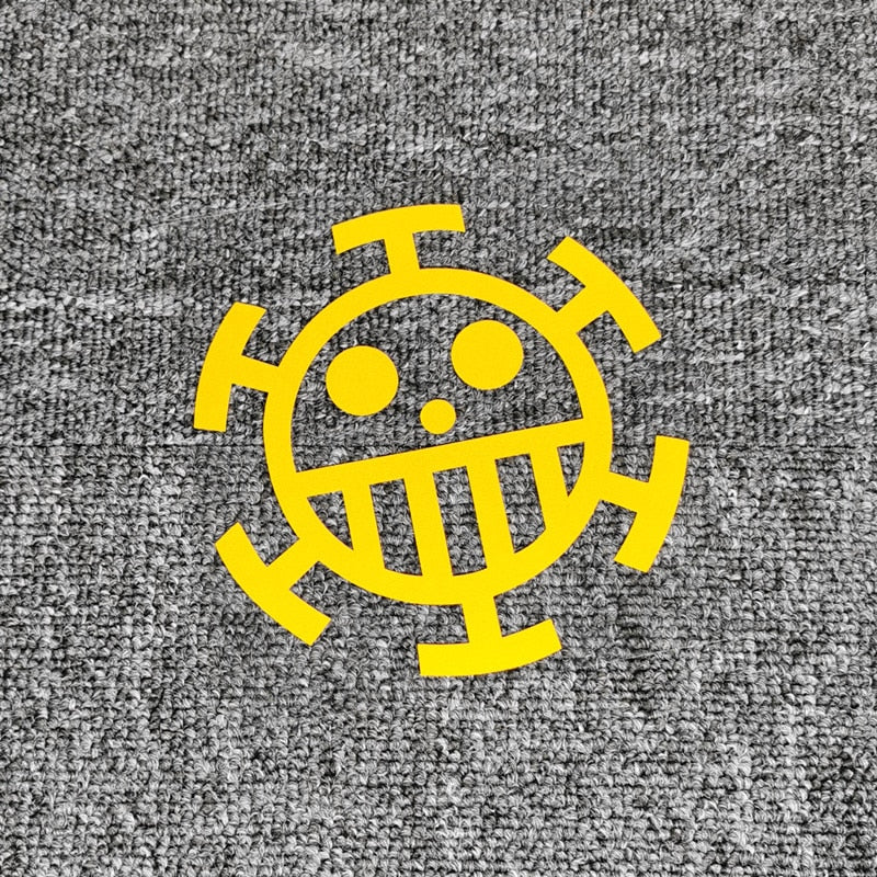 One Piece 'Trafalgar Law Logo' Vinyl Car Sticker