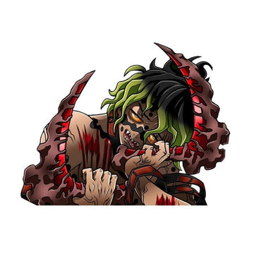Demon Slayer 'Gyutaro | Tired' Vinyl Car Sticker
