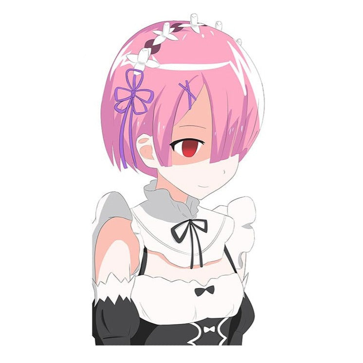 Re:Zero 'Ram | Sad' Vinyl Car Sticker