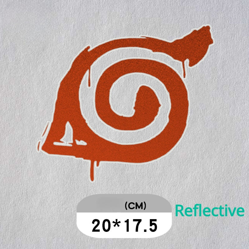 Naruto 'Konoha Logo | Dripping' Vinyl Car Sticker