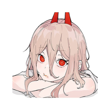 Chainsaw Man 'Power | Serious | 2.0' Vinyl Car Sticker