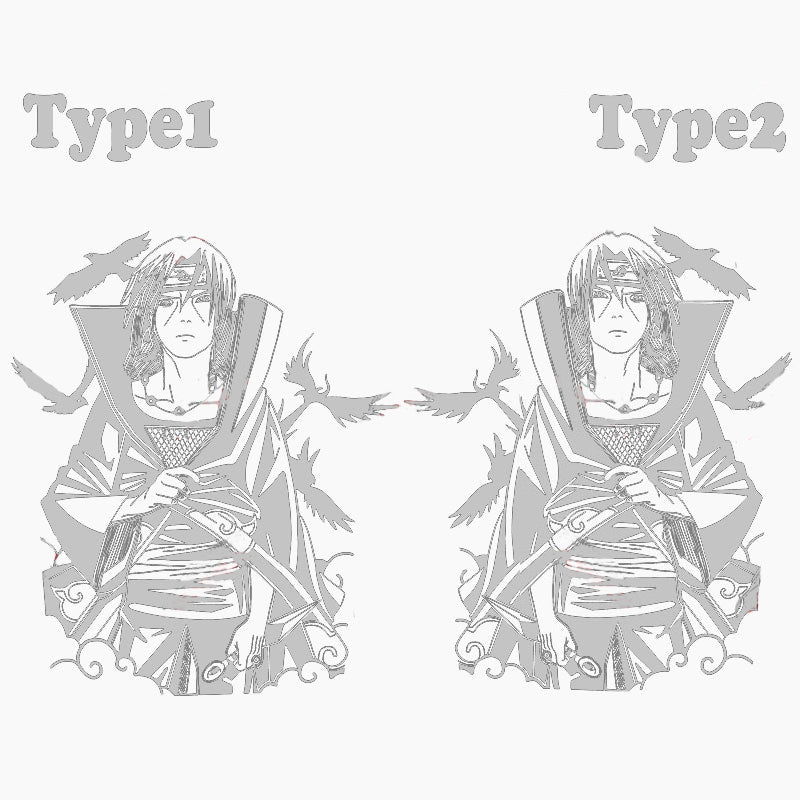 Naruto 'Uchiha Itachi | Flying Crows | 1.0' Vinyl Car Sticker
