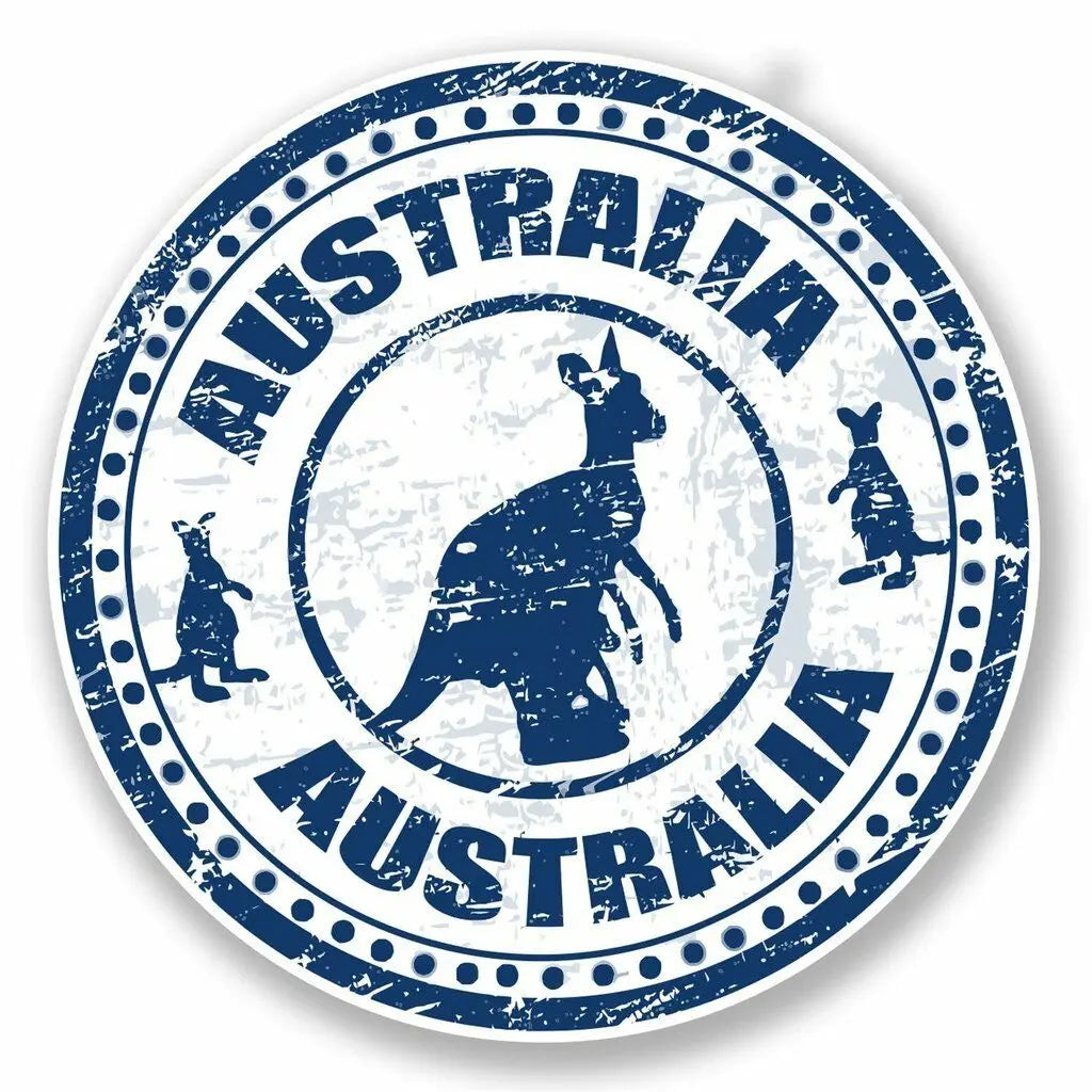 Australia 'Kangaroo' Vinyl Car Sticker
