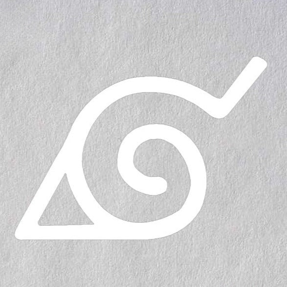 Naruto 'Konoha Logo' Vinyl Car Sticker