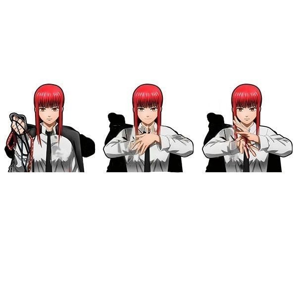 Chainsaw Man 'Makima' Vinyl Car 3D Motion Sticker