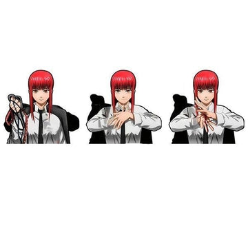 Chainsaw Man 'Makima' Vinyl Car 3D Motion Sticker