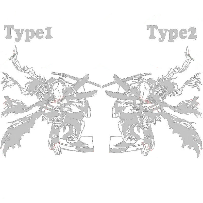 My Hero Academia 'Stain | Fighting Pose' Vinyl Car Sticker