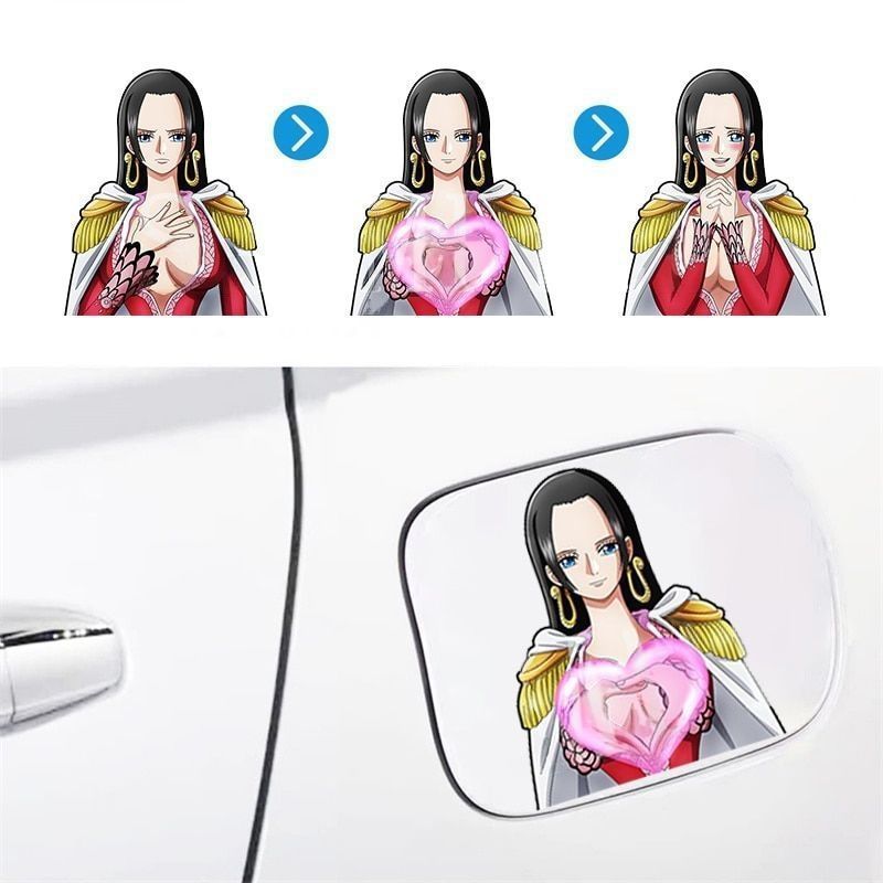 One Piece 'Boa Hancock | Snake Princess' Vinyl Car 3D Motion Sticker