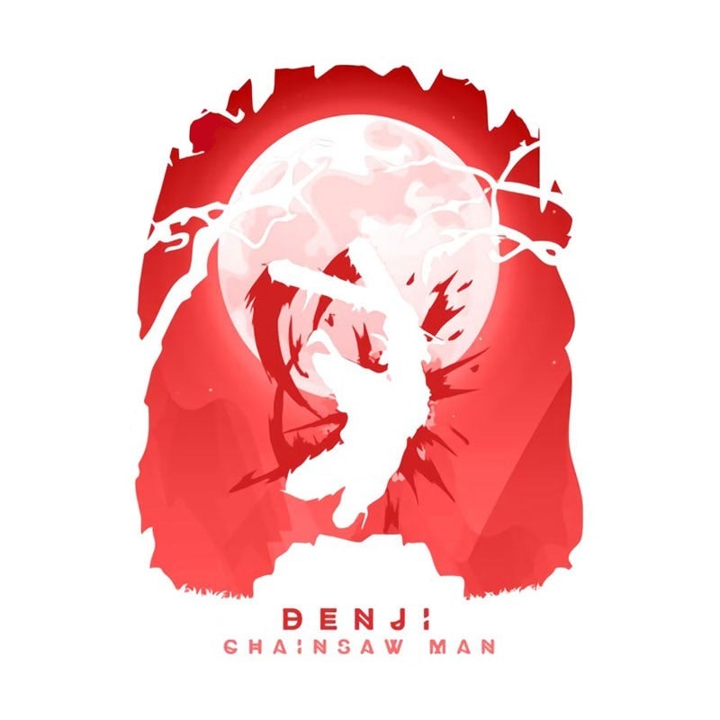 Chainsaw Man 'Denji | Full Moon' Vinyl Car Sticker