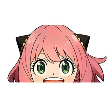 Spy × Family 'Anya Forger | Amazed' Vinyl Car Peeker Sticker