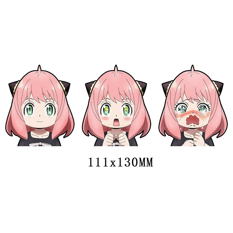 Spy x Family 'Anya Forger' Vinyl Car 3D Motion Sticker