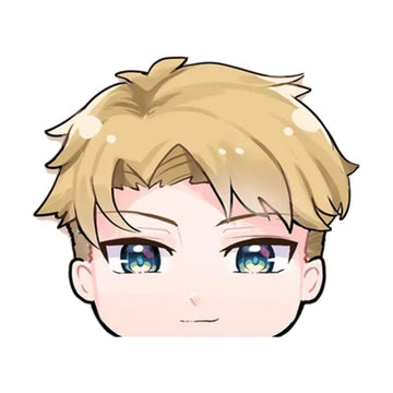 Spy x Family 'Young Loid | Staring' Vinyl Car Peeker Sticker