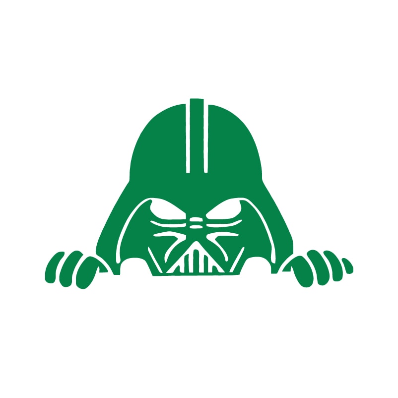 Star Wars 'Darth Vader | Peeking' Vinyl Car Peeker Sticker