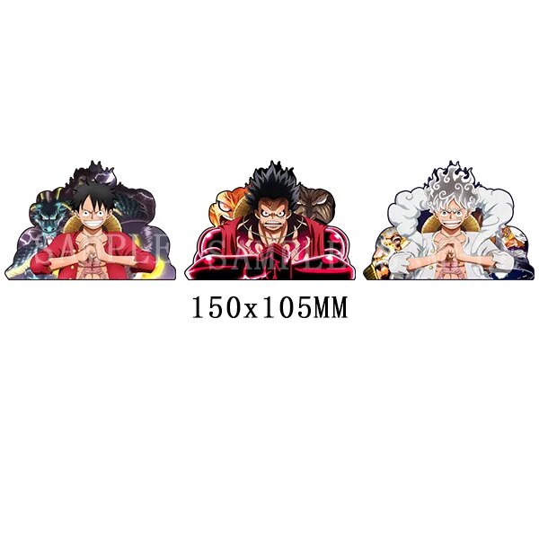One Piece 'Luffy's Transformation' Vinyl Car 3D Motion Sticker