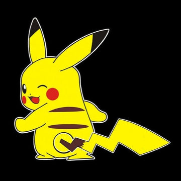 Pokemon 'Pikachu | Wink | Right' Vinyl Car Wiper Sticker