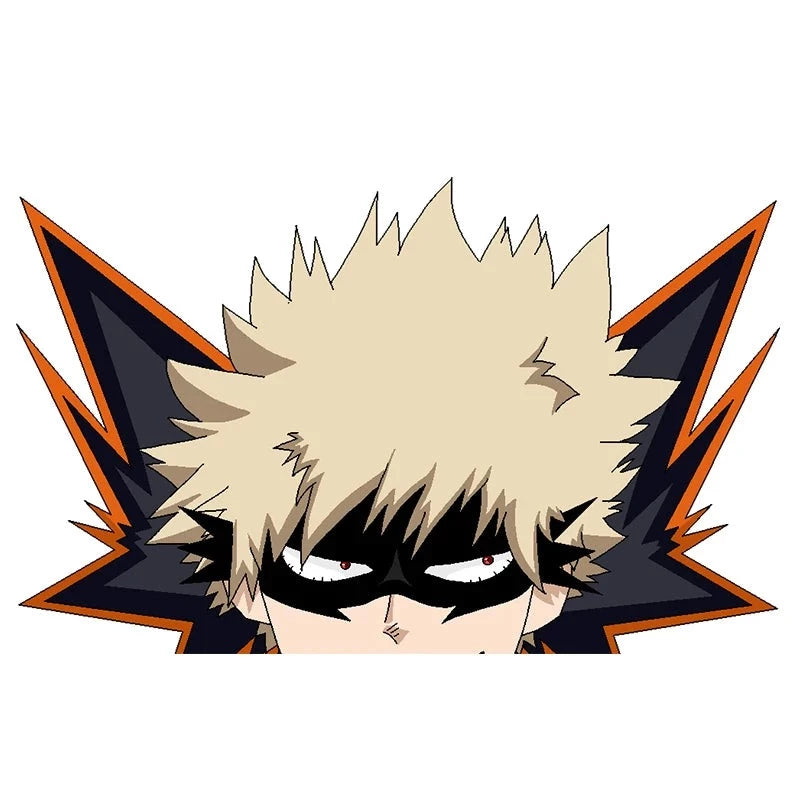 My Hero Academia 'Katsuki Bakugo | Looking Side' Vinyl Car Peeker Sticker