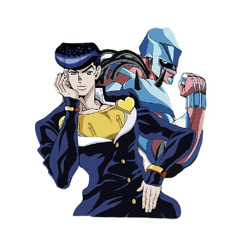 JoJo's Bizarre Adventure 'Josuke Higashikata | Crazy Diamond Stand' Vinyl Car Sticker