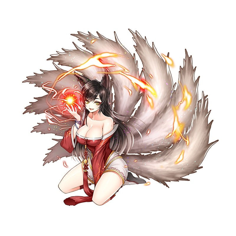 League of Legends 'Ahri | Nine-Tailed Fox' Vinyl Car Sticker