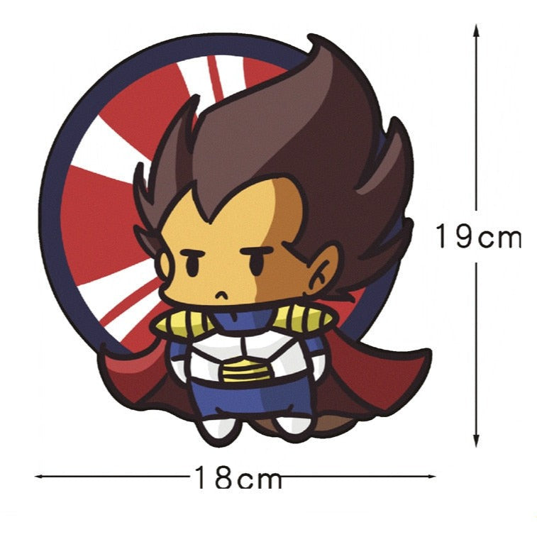 Dragon Ball Z 'Prince Vegeta' Vinyl Car Sticker