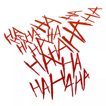 Joker Laugh 'Hahahaha | 1.0' Vinyl Car Sticker