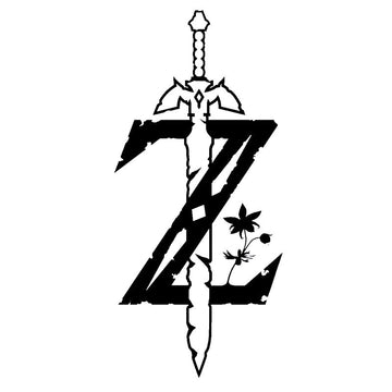 The Legend of Zelda 'Z Sword' Vinyl Car Sticker