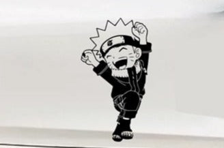 Naruto 'Naruto Uzumaki | Super Happy' Vinyl Car Sticker