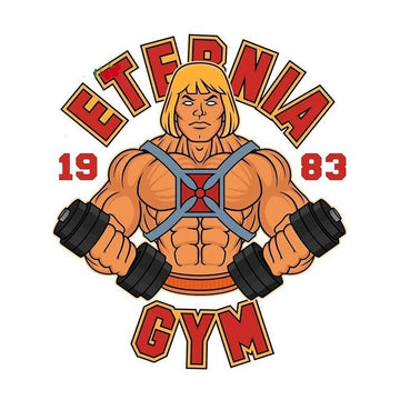 Masters of the Universe 'He-Man | Eternia Gym 1983' Vinyl Car Sticker