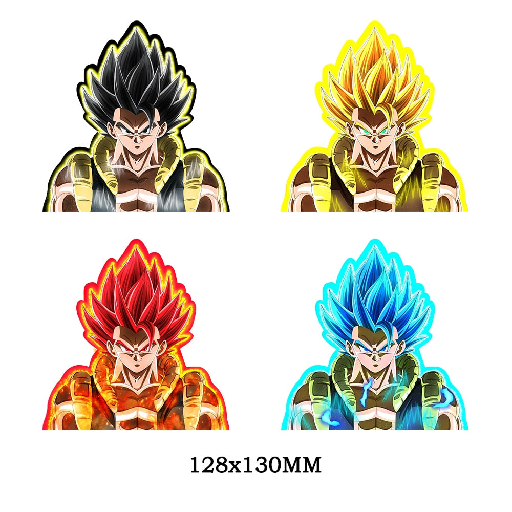 Dragon Ball Z 'Gogeta | Super Saiyan' Vinyl Car 3D Motion Sticker