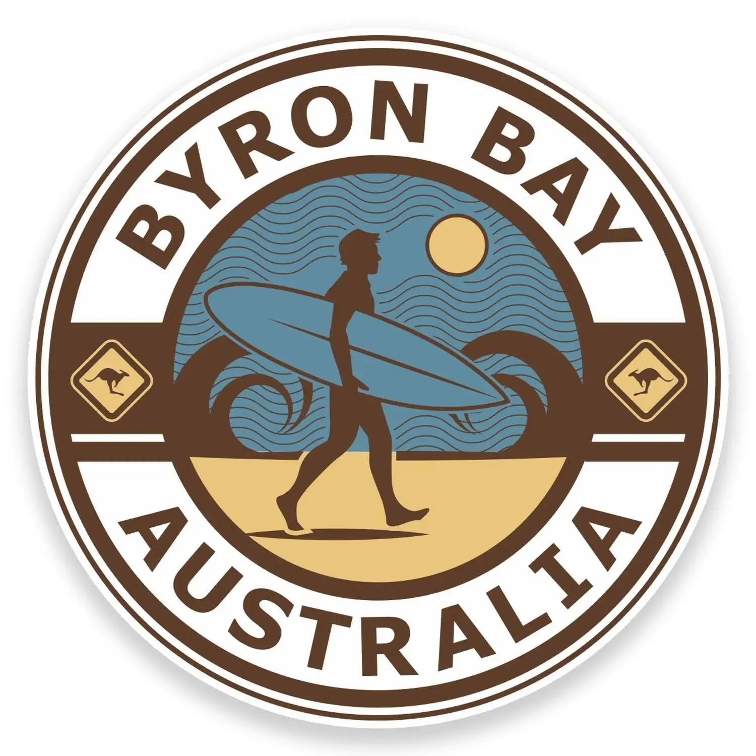 Australia 'Byron Bay' Vinyl Car Sticker