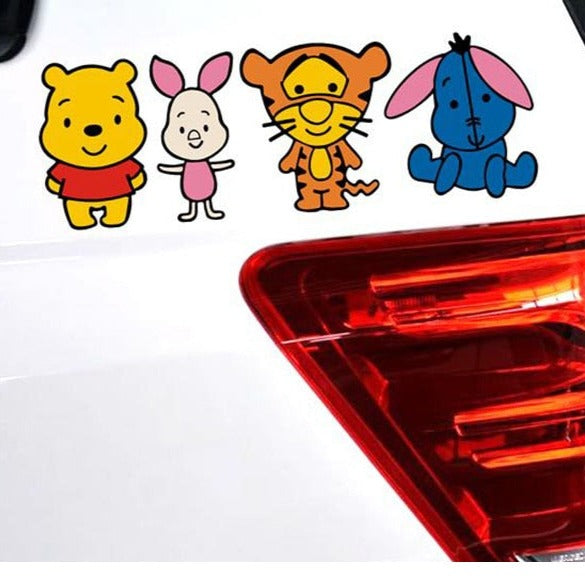 Winnie the Pooh 'Pooh And Friends | Serious' Vinyl Car Sticker