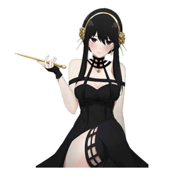 Spy x Family 'Yor Forger | Sitting' Vinyl Car Sticker