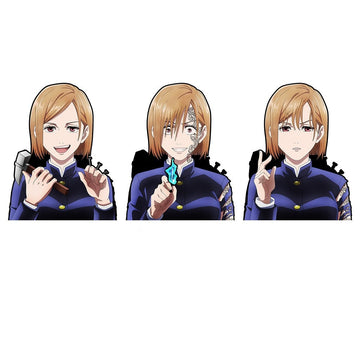 Jujutsu Kaisen 'Nobara Kugisaki' Vinyl Car 3D Motion Sticker