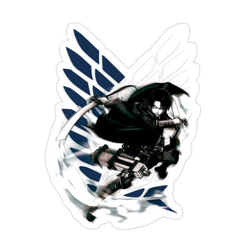 Attack on Titan 'Levi | Wings of Freedom Attack' Vinyl Car Sticker