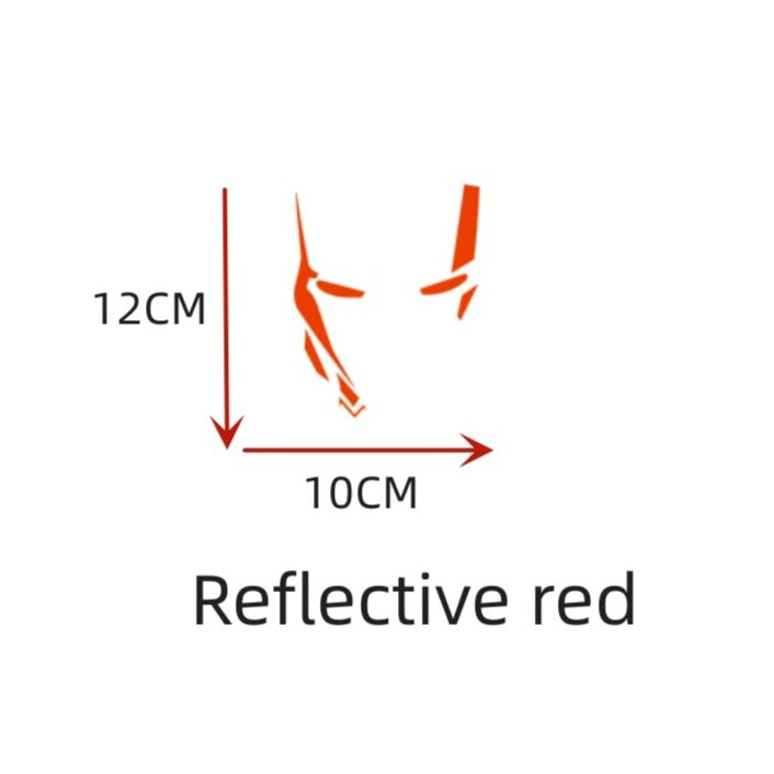 Iron Man 'Mask | Reflective' Vinyl Car Sticker