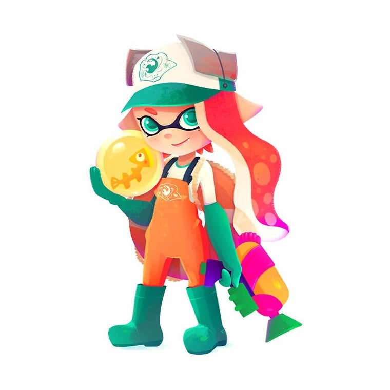 Splatoon 'Inkling | Splattershot' Vinyl Car Sticker – Sticker Tuned