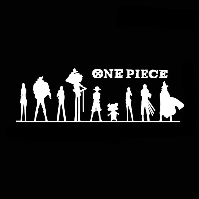 One Piece 'Casts | Standing' Vinyl Car Sticker